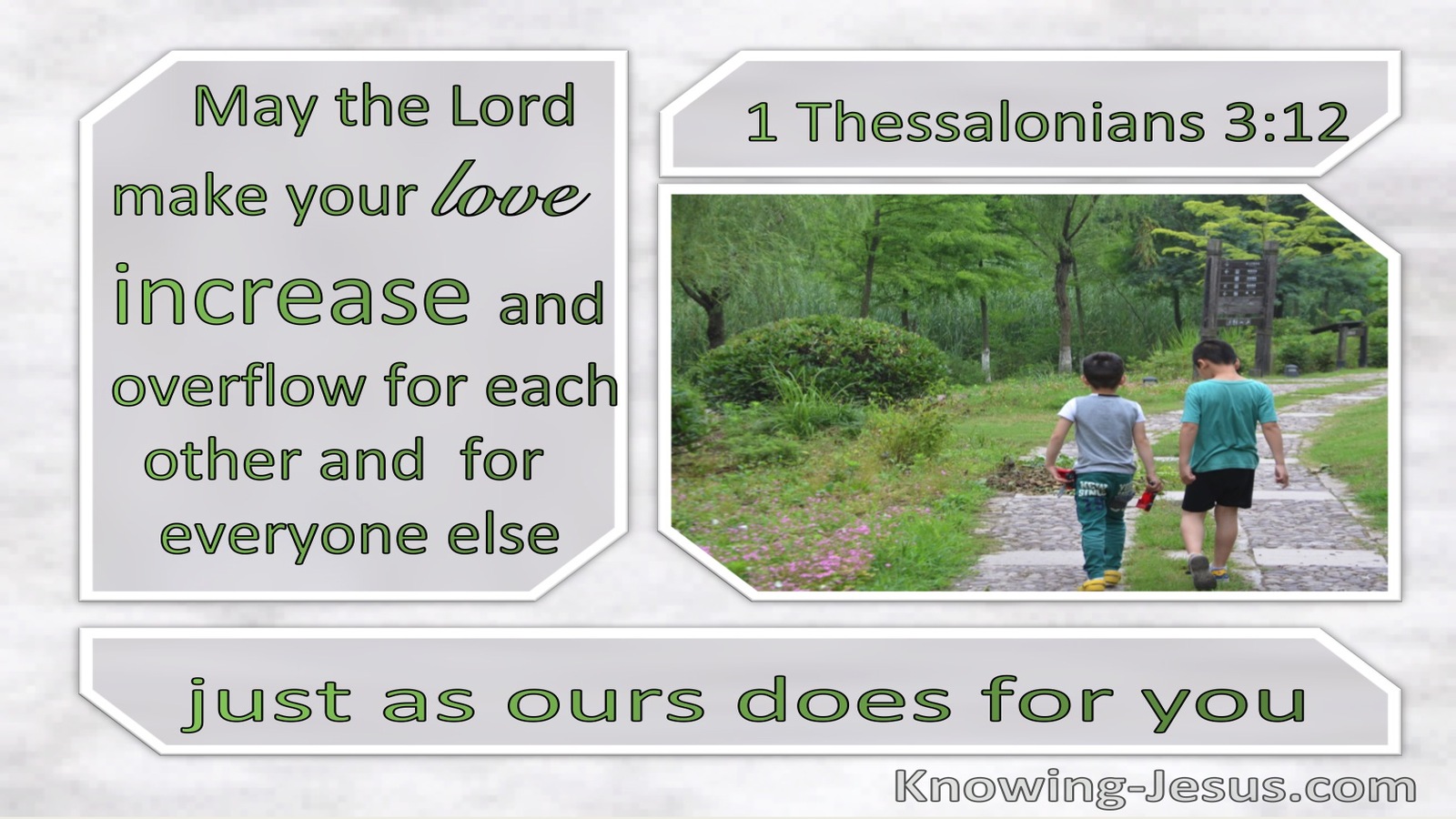 1 Thessalonians 3:12 May The Lord Make Your Love Increase And Overflow For Each Other (windows)08:02